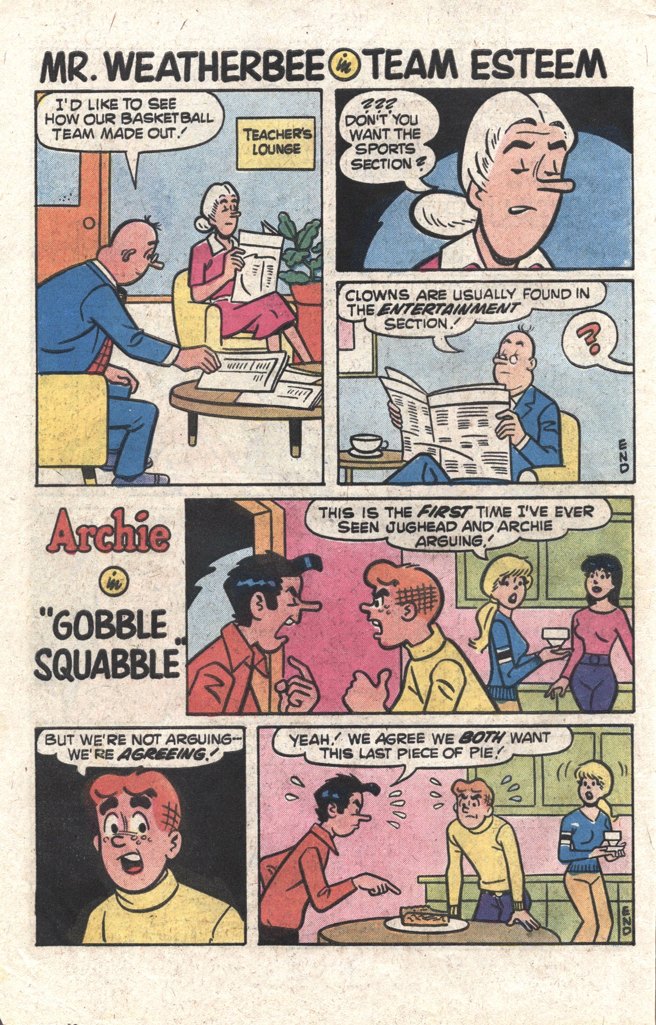 Read online Archie's Joke Book Magazine comic -  Issue #255 - 6