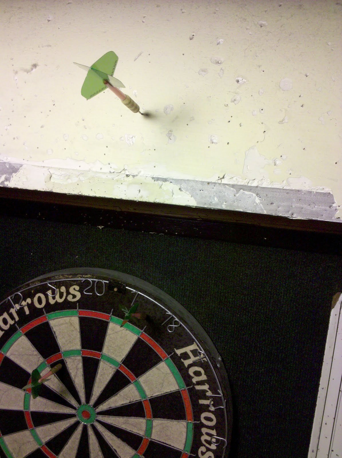 On the Way Home Life in Vermont Darts at Akes' Place