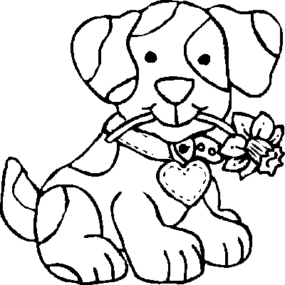 Coloring Sheets  Kids on Dog Coloring Pages For Kids   Coloring Pages