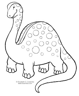 Dinosaur Coloring Pages