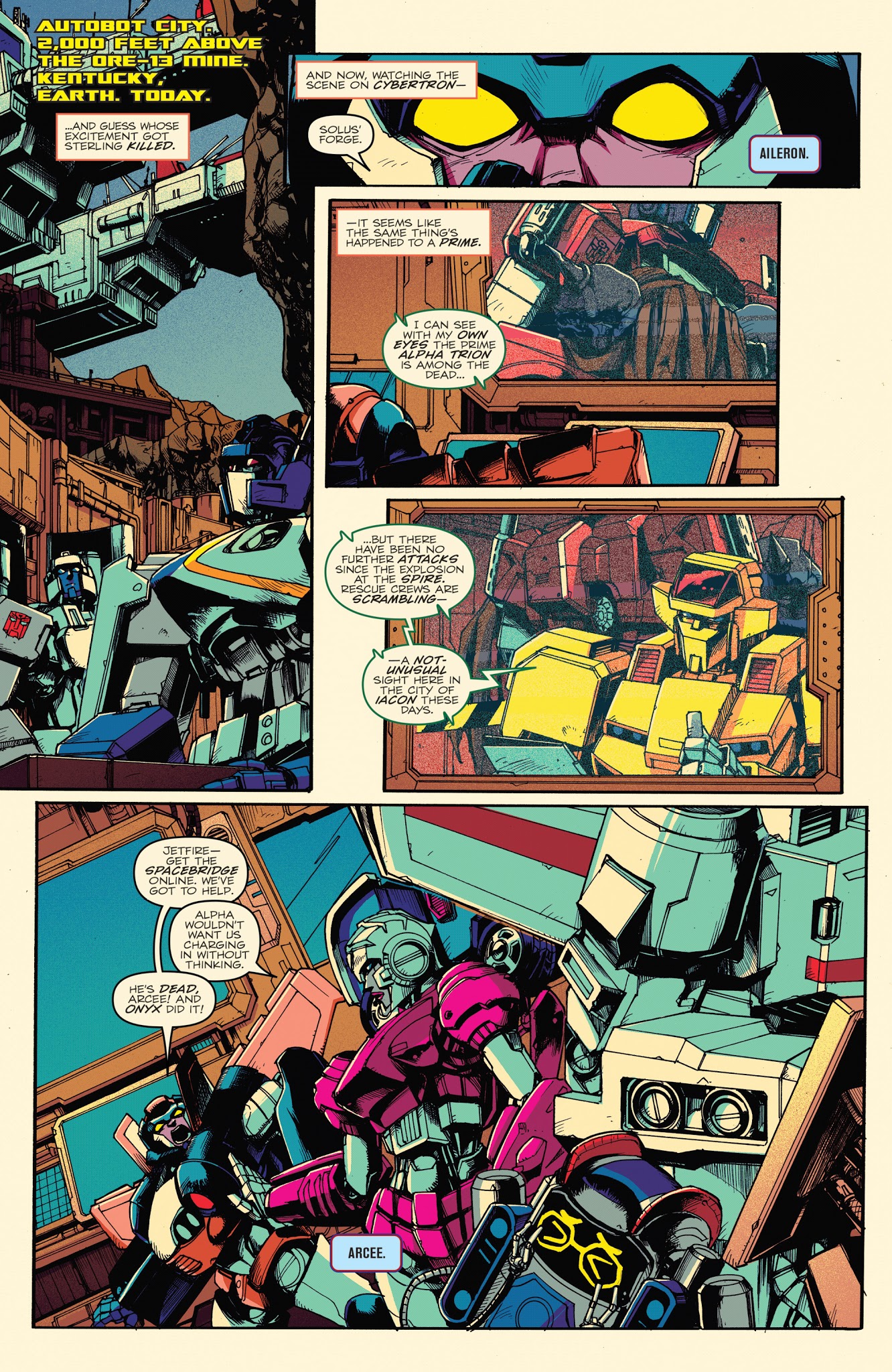 Read online Optimus Prime comic -  Issue #17 - 7