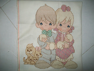 Items Made With Love Precious Moments Cross Stitch Family