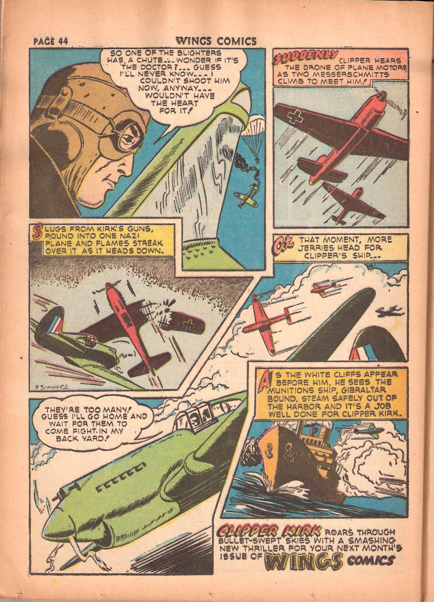 Read online Wings Comics comic -  Issue #17 - 46