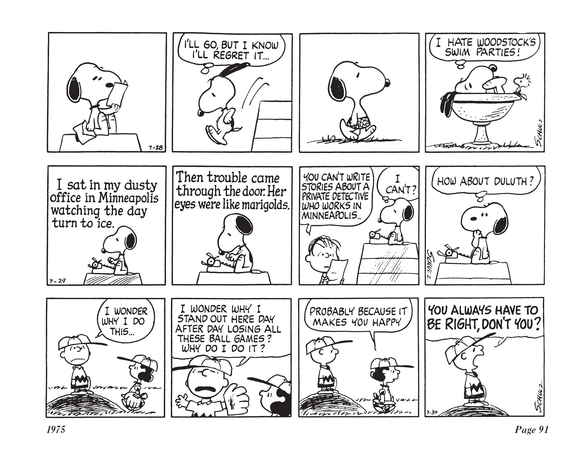 Read online The Complete Peanuts comic -  Issue # TPB 13 - 107