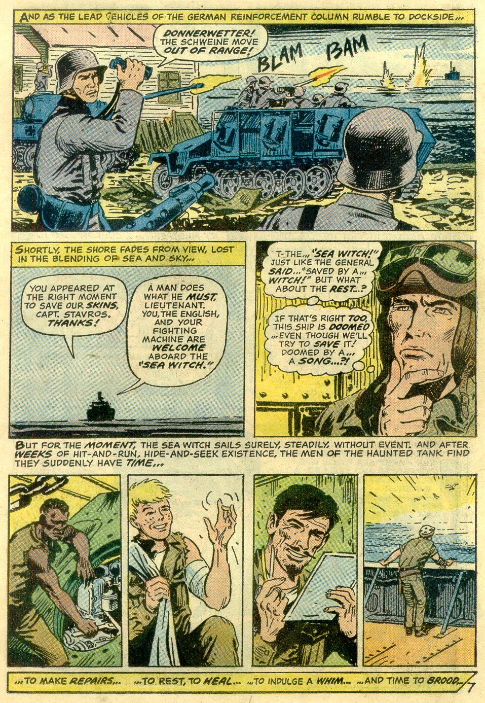 Read online G.I. Combat (1952) comic -  Issue #164 - 11