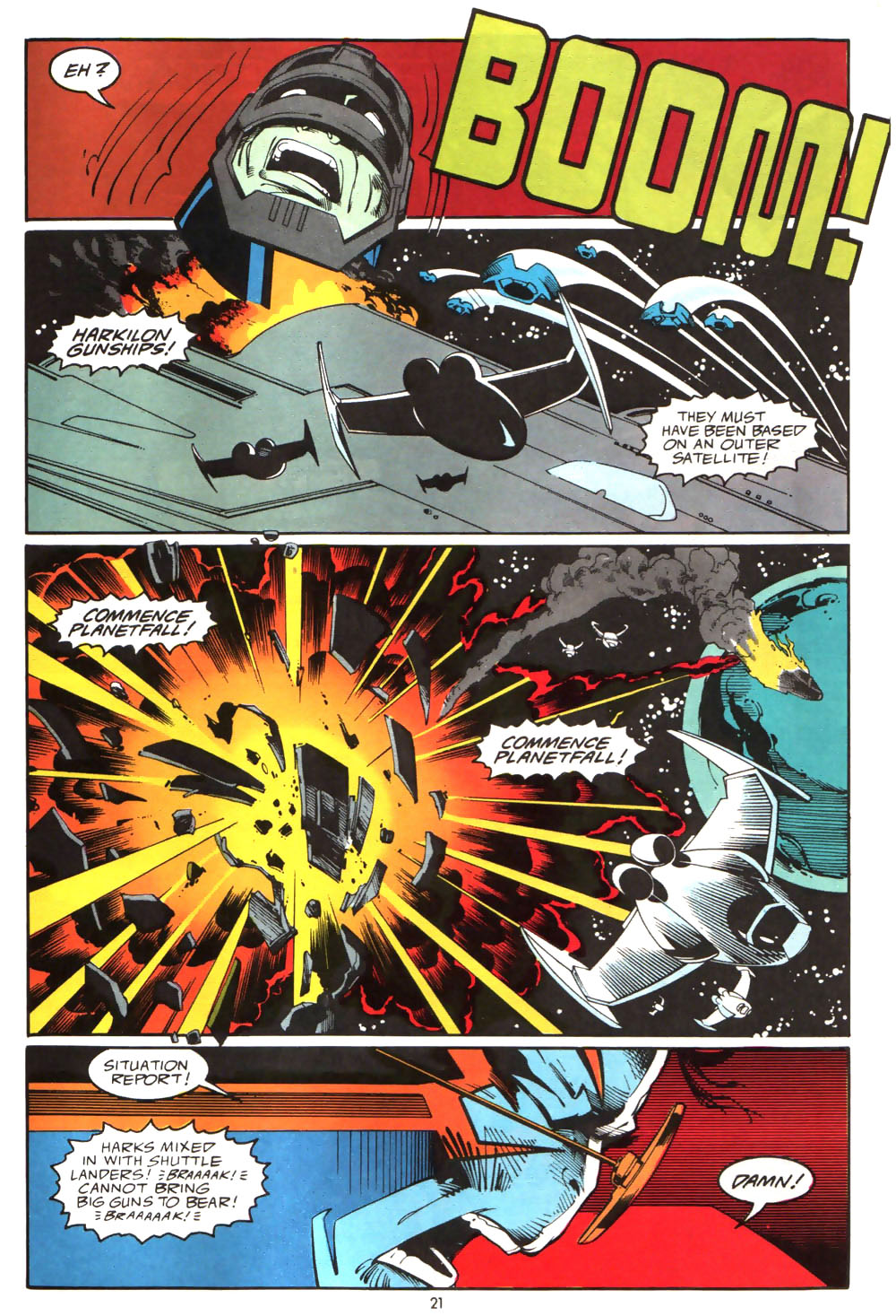 Read online Alien Legion (1987) comic -  Issue #9 - 23