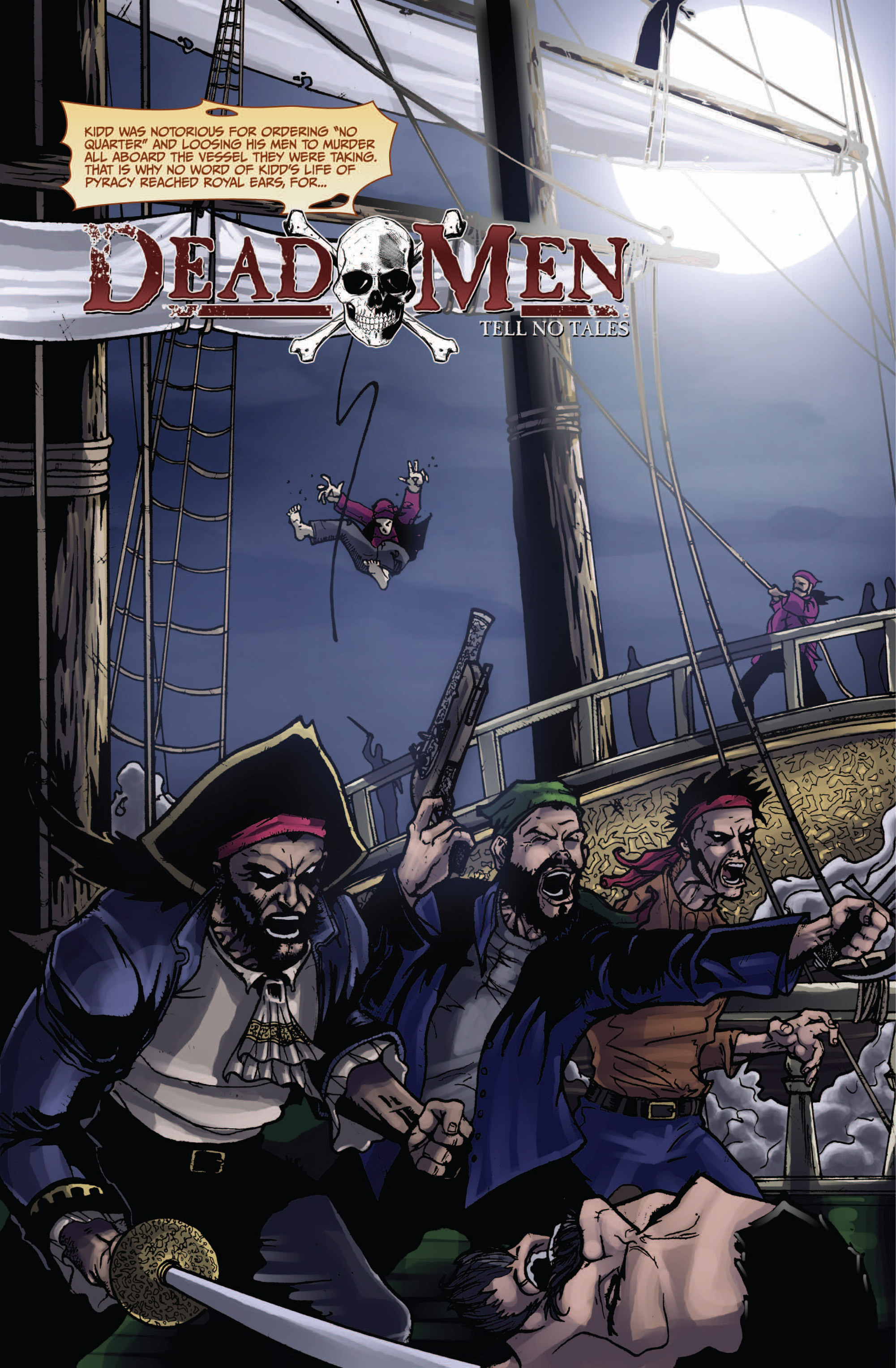 Read online Dead Men Tell No Tales comic -  Issue #1 - 10