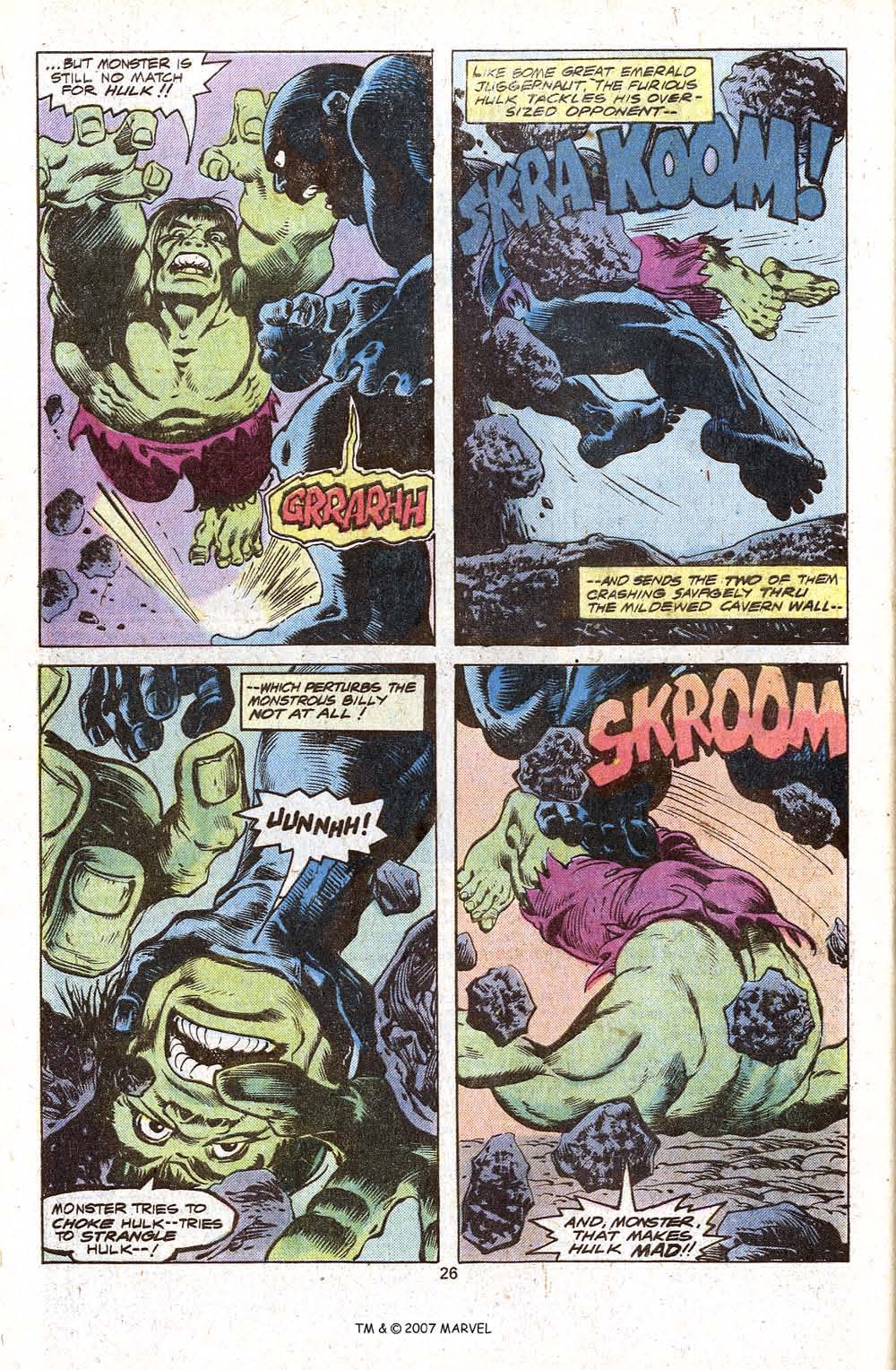 Read online The Incredible Hulk (1968) comic -  Issue #222 - 28