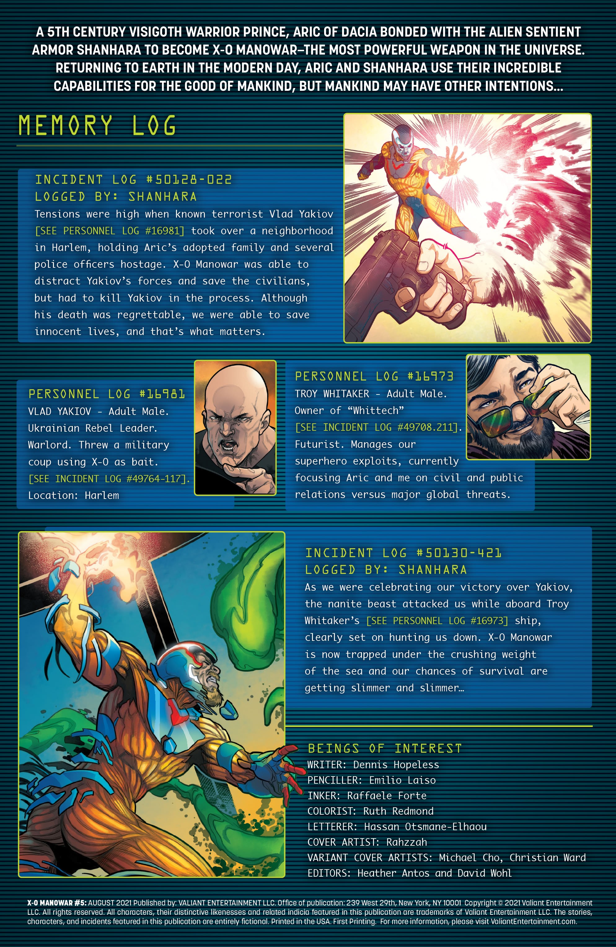 Read online X-O Manowar (2020) comic -  Issue #5 - 2