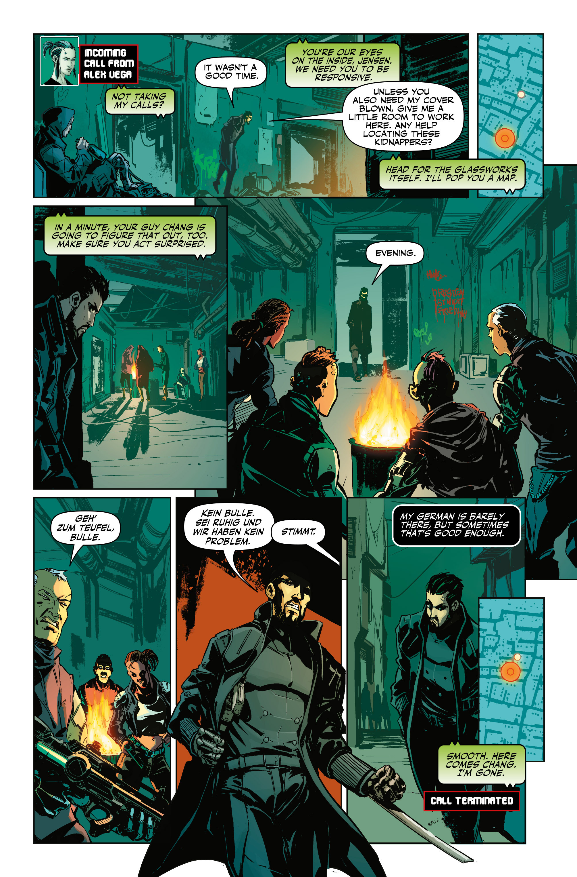 Read online Deus Ex: Children's Crusade comic -  Issue #2 - 16