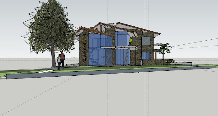 VILLA del SOL bocetos de Proyecto