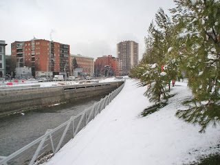 Cuarta nevada de este invierno en Madrid