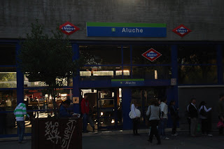 La estación de Metro de Aluche