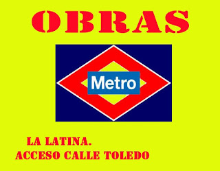 Obras en el metro de la Latina II