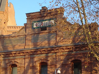 La antigua fábrica de cerveza El Aguila