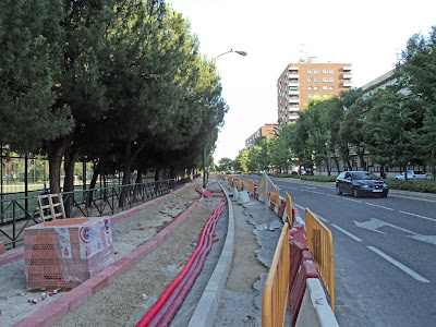 Más incongruencias de los carriles bici en Madrid