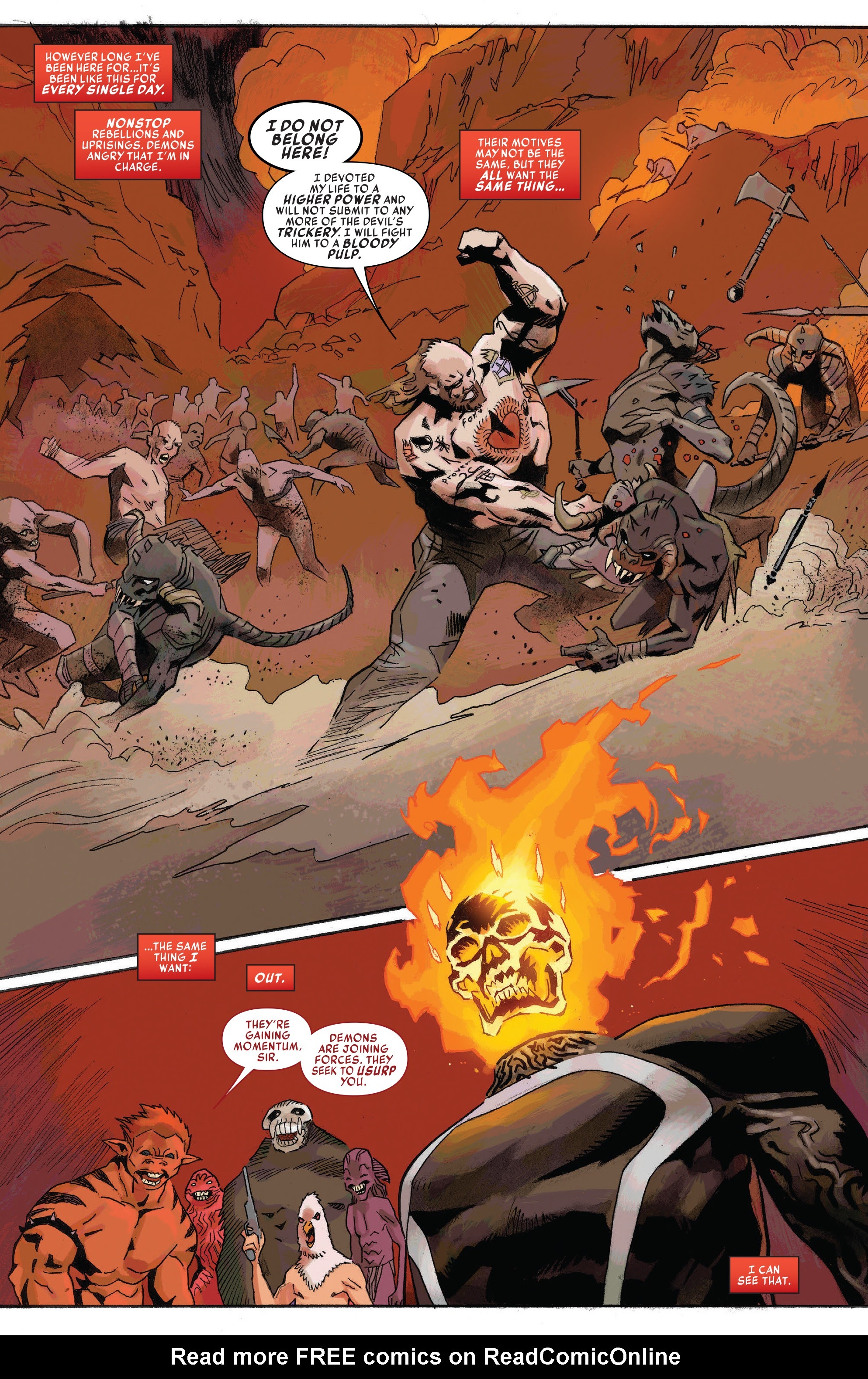 Read online Ghost Rider: The Return Of Blaze comic -  Issue # TPB - 18