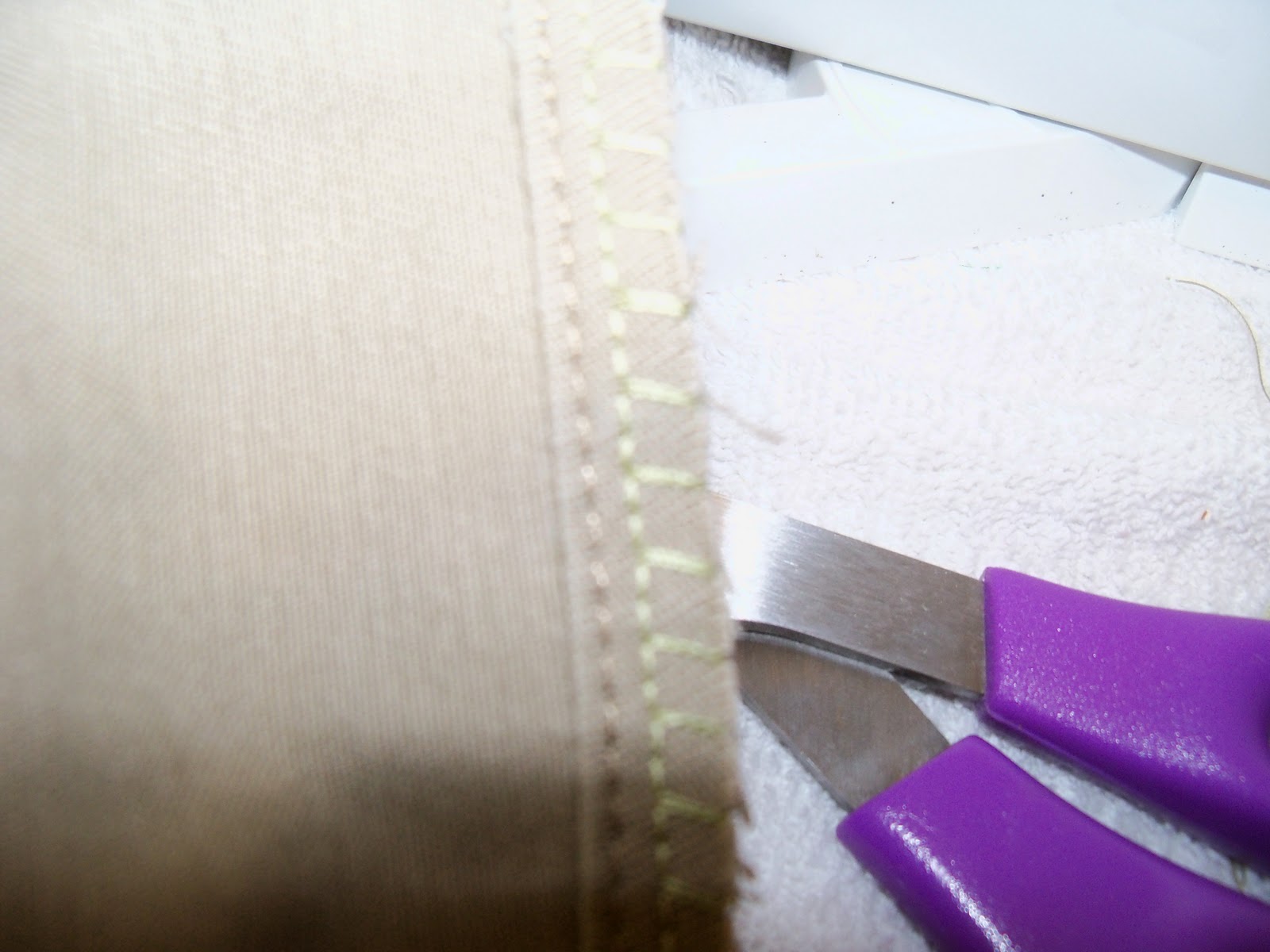 The Adventures of a Sewing Noob Photo Tutorial How to Fix Frayed Pants