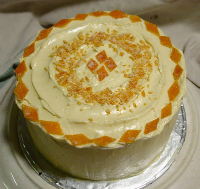 TWD Perfect Party Cake orange version Happy Birthday USA