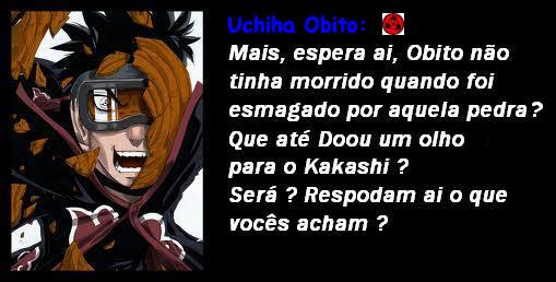 Debate Naruto Quem TOBI