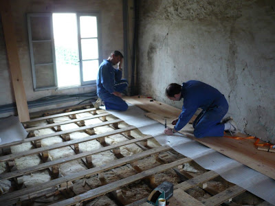 Renovation Maison Briarde Poser Un Plancher Massif En Sapin