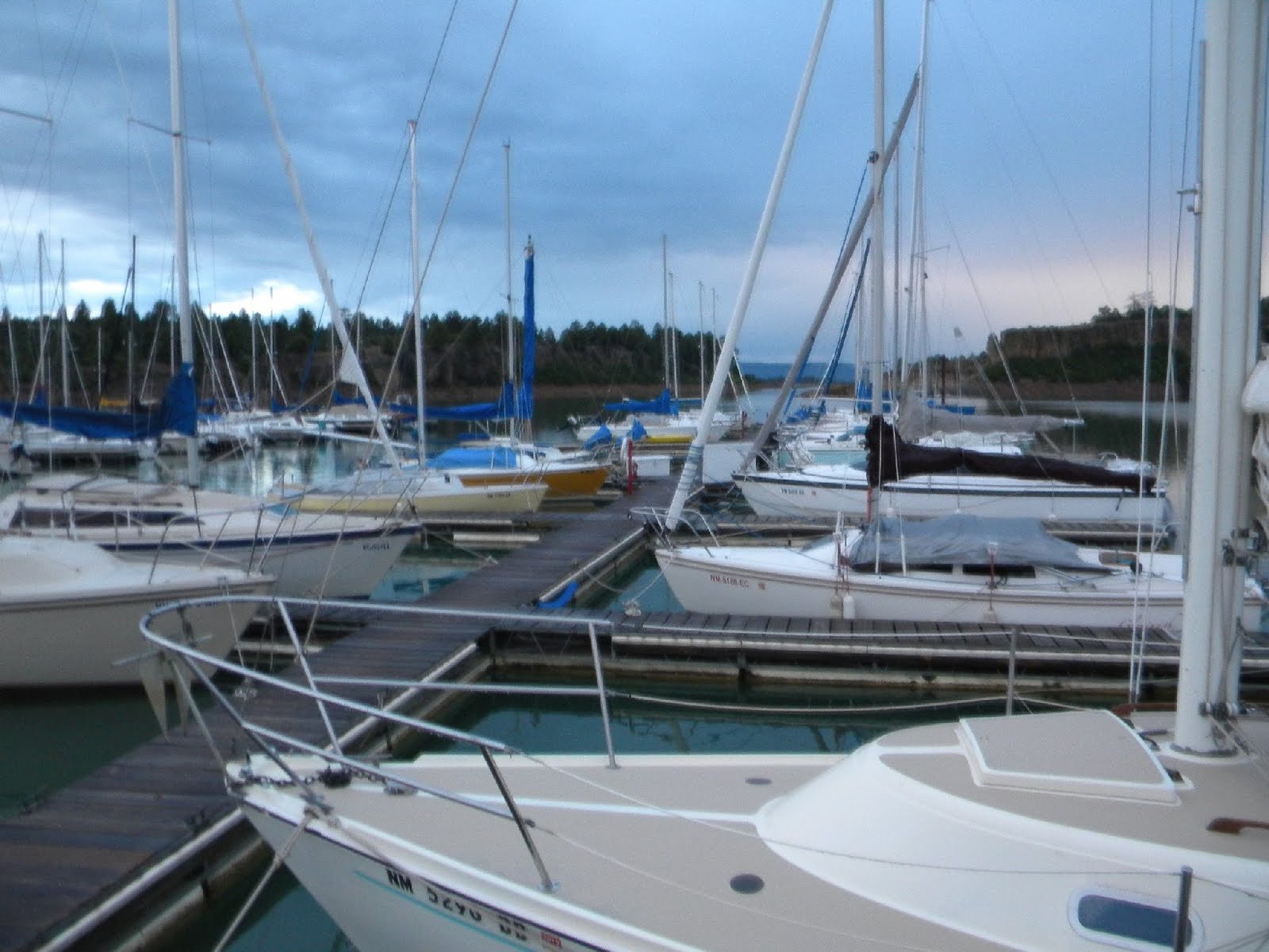 Desert Sea New Mexico and Southwestern Sailing Heron Lake Marina