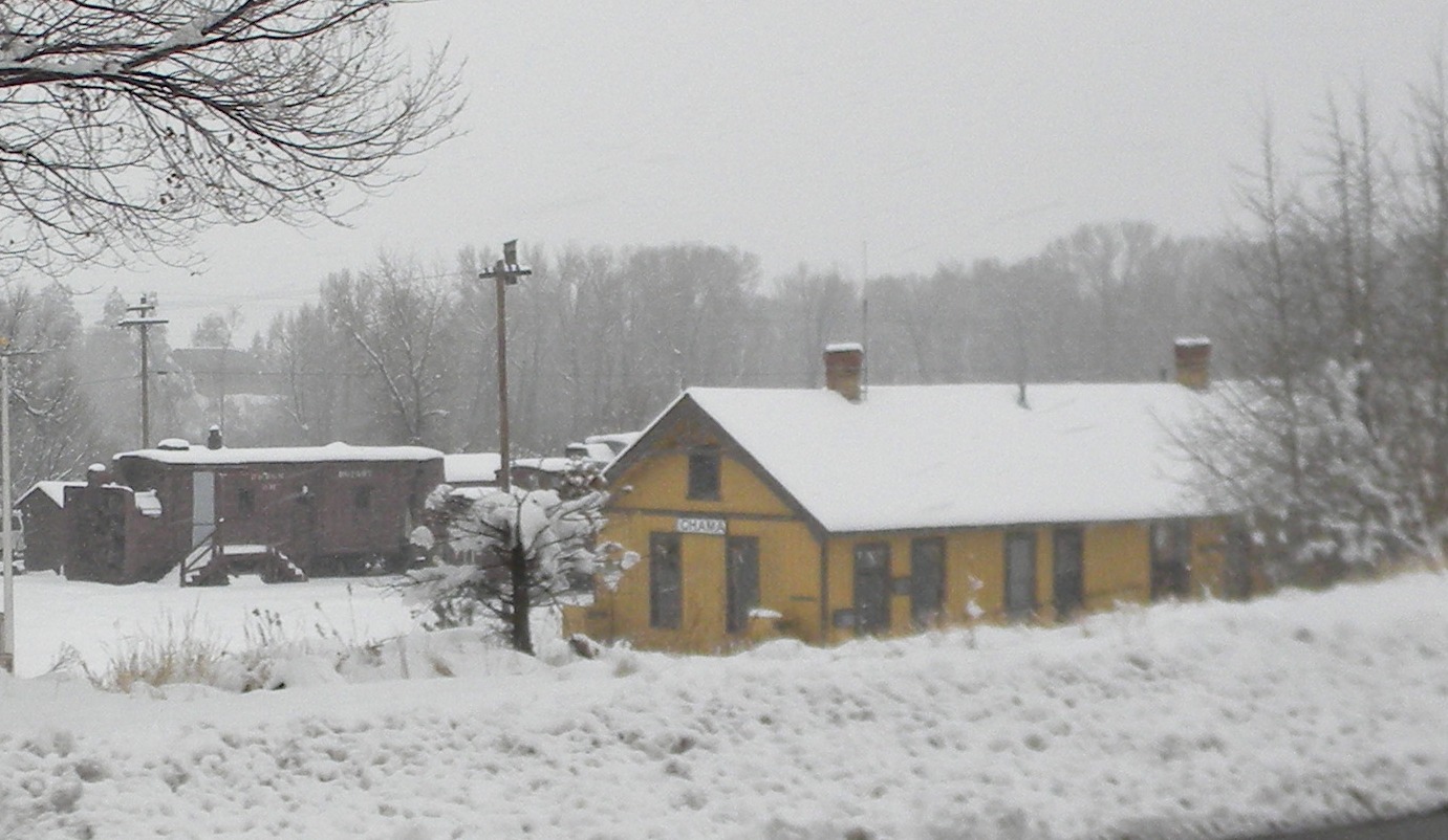 Desert Sea New Mexico and Southwestern Sailing Chama railyard in the