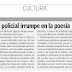 Artículo de Daniel Rojas Pachas sobre Novela Negra en el Mercurio de Antofagasta