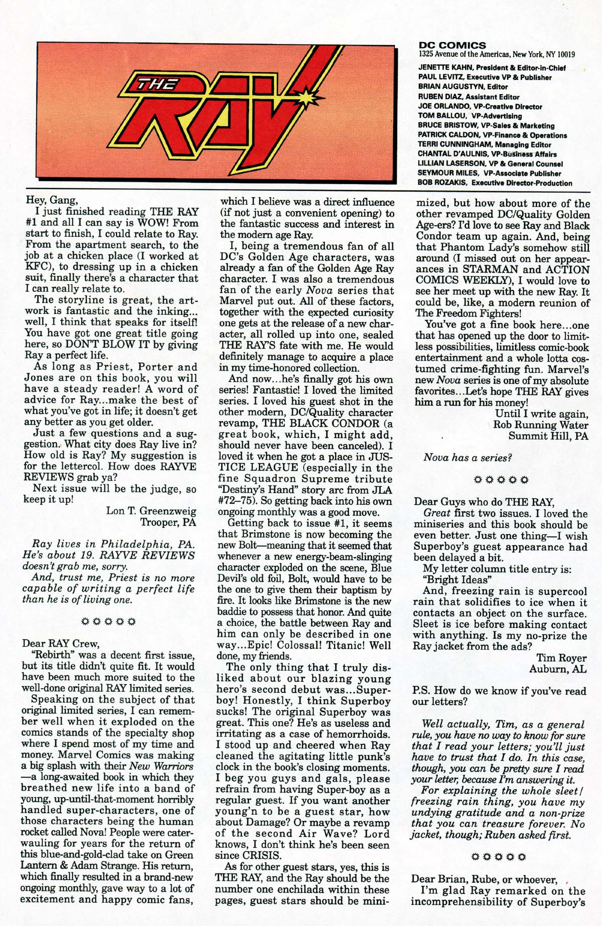 Read online The Ray (1994) comic -  Issue #5 - 28