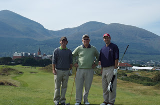 hodson men at irish golf course