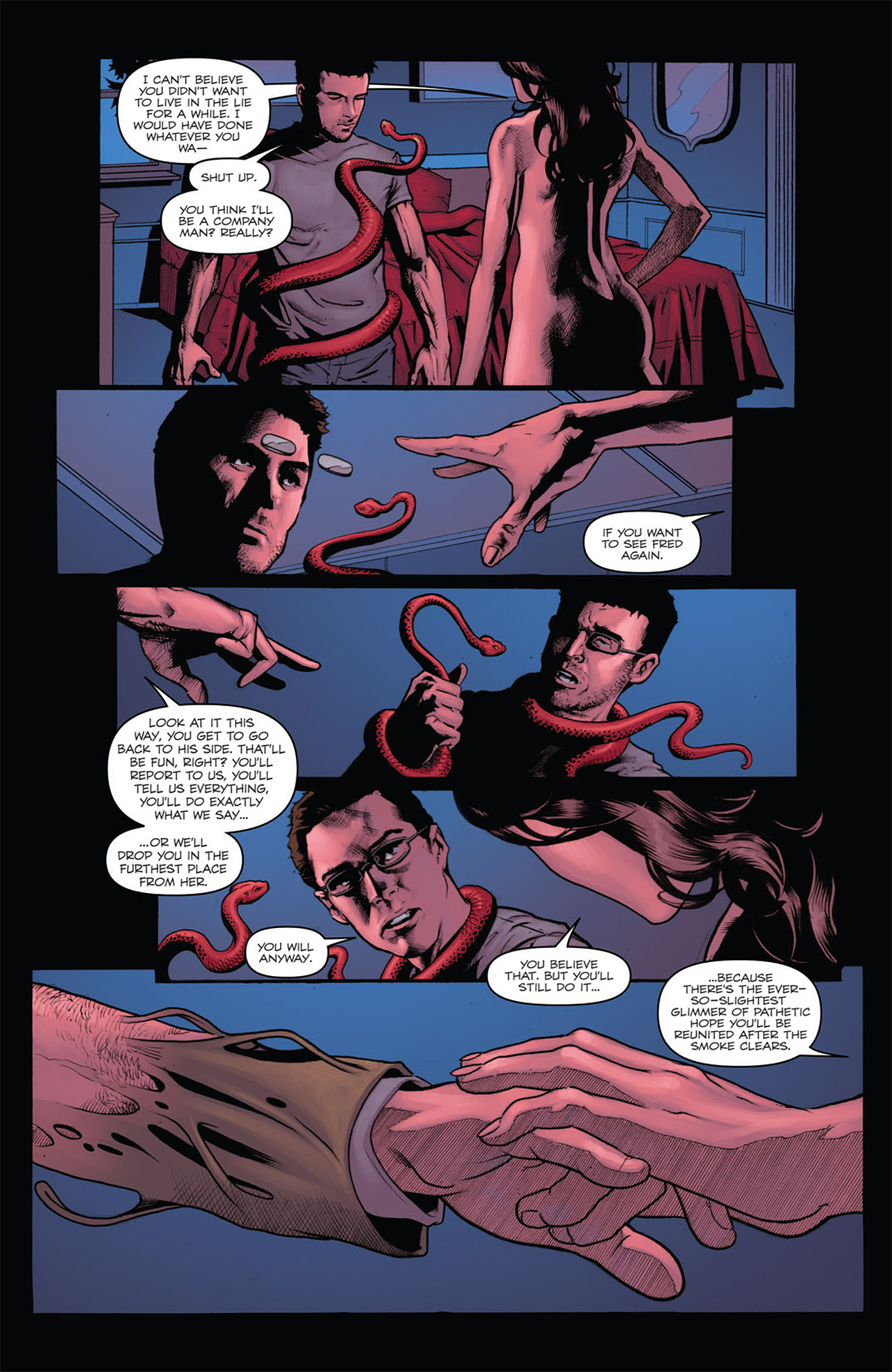 Read online Angel: After The Fall comic -  Issue #7 - 12