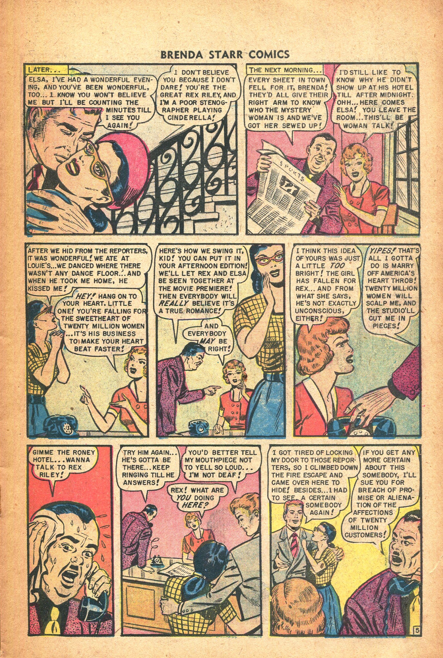 Read online Brenda Starr (1948) comic -  Issue #12 - 7