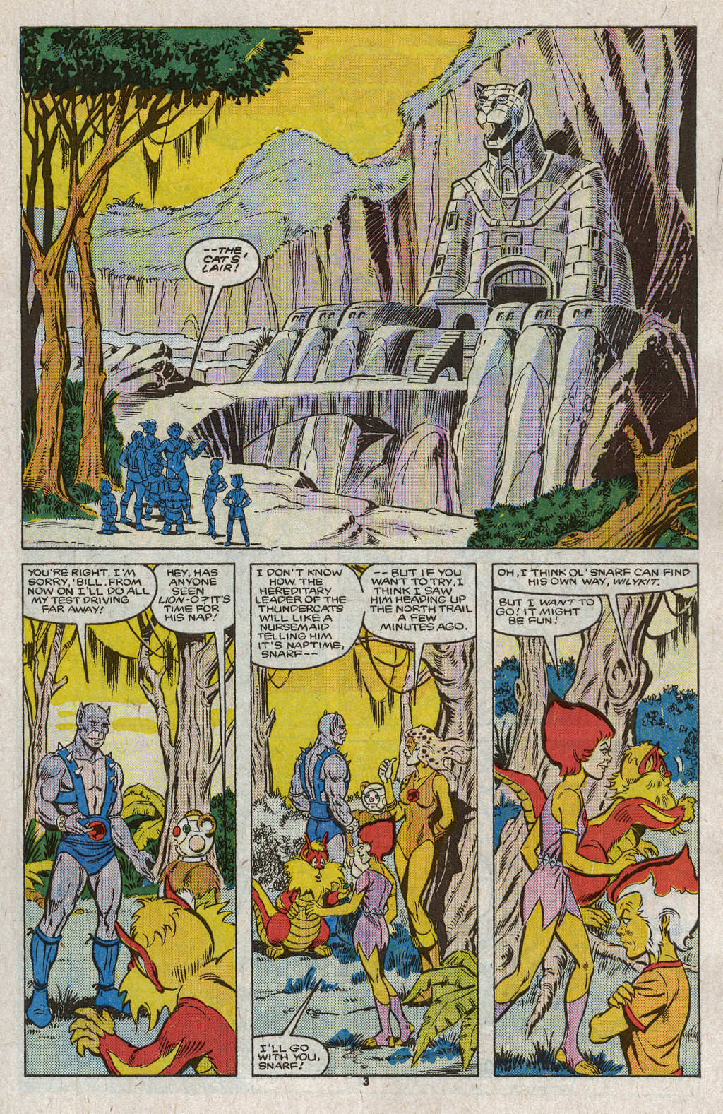 Read online ThunderCats (1985) comic -  Issue #2 - 5