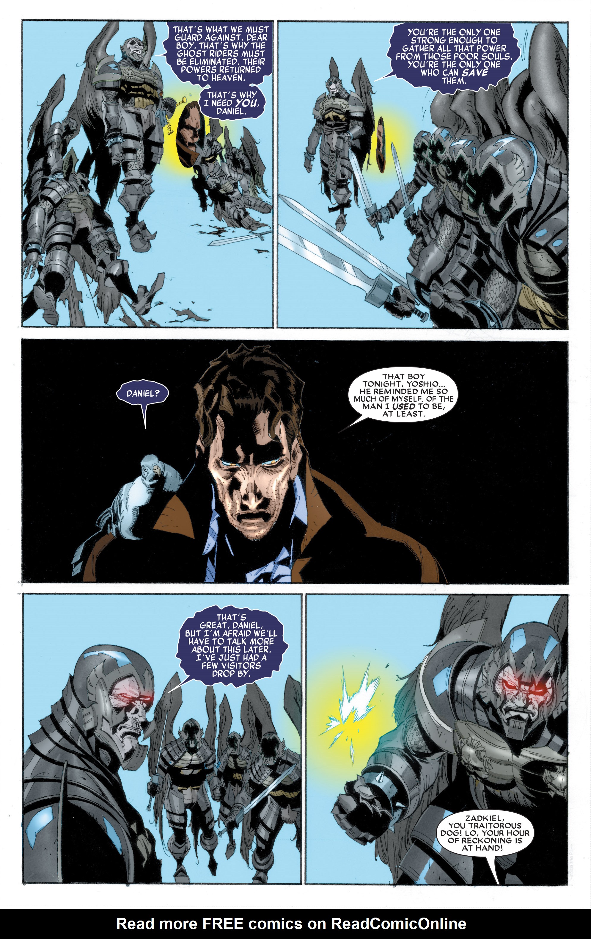 Read online Ghost Rider: The War For Heaven comic -  Issue # TPB 1 (Part 4) - 4