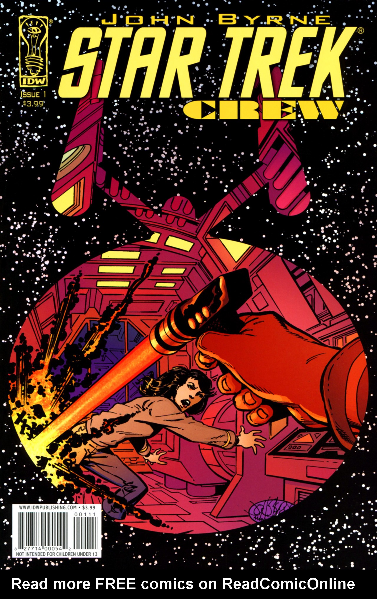 Read online Star Trek: Crew comic -  Issue #1 - 1