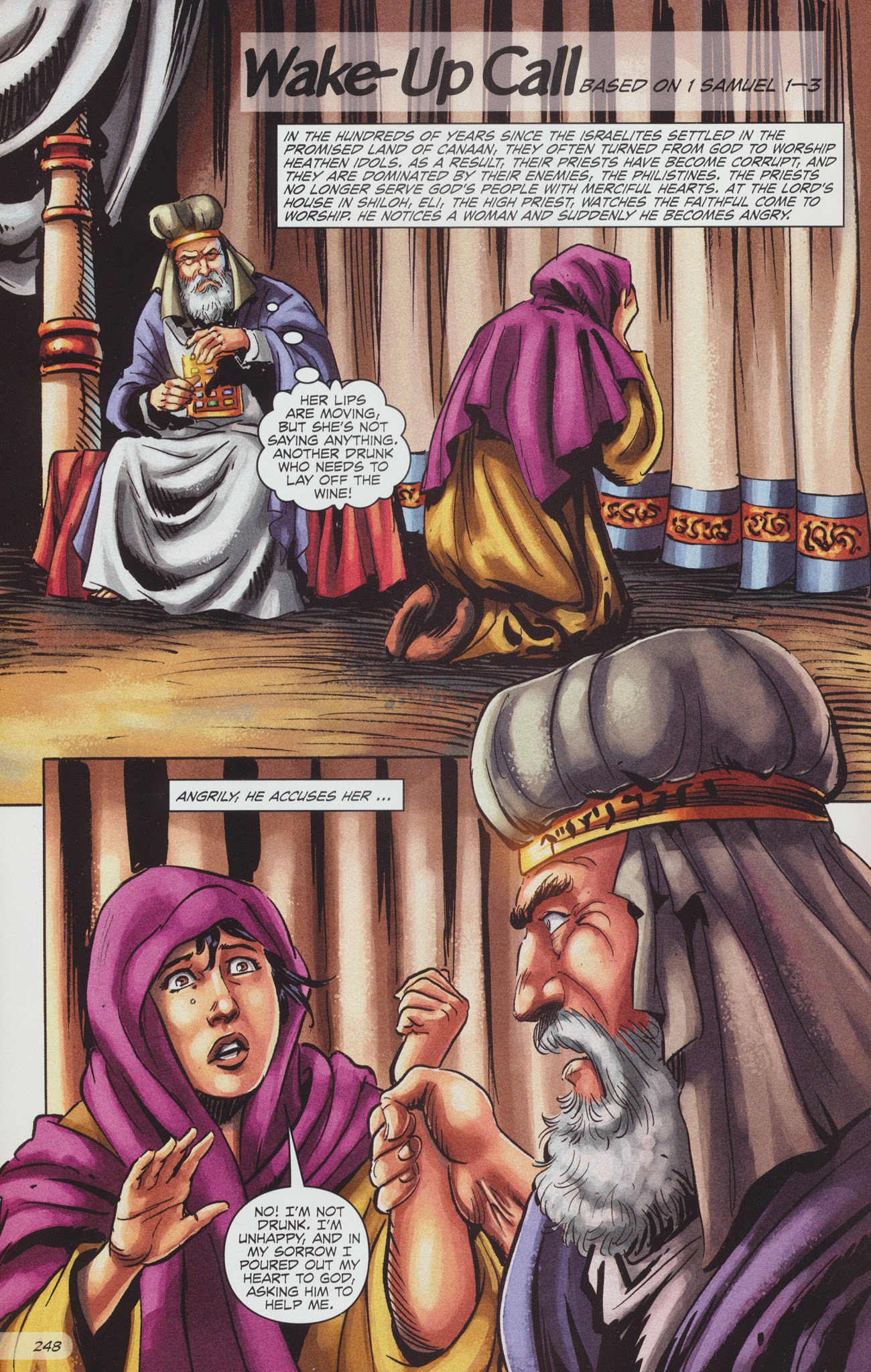 Read online The Action Bible comic -  Issue # TPB 1 - 252
