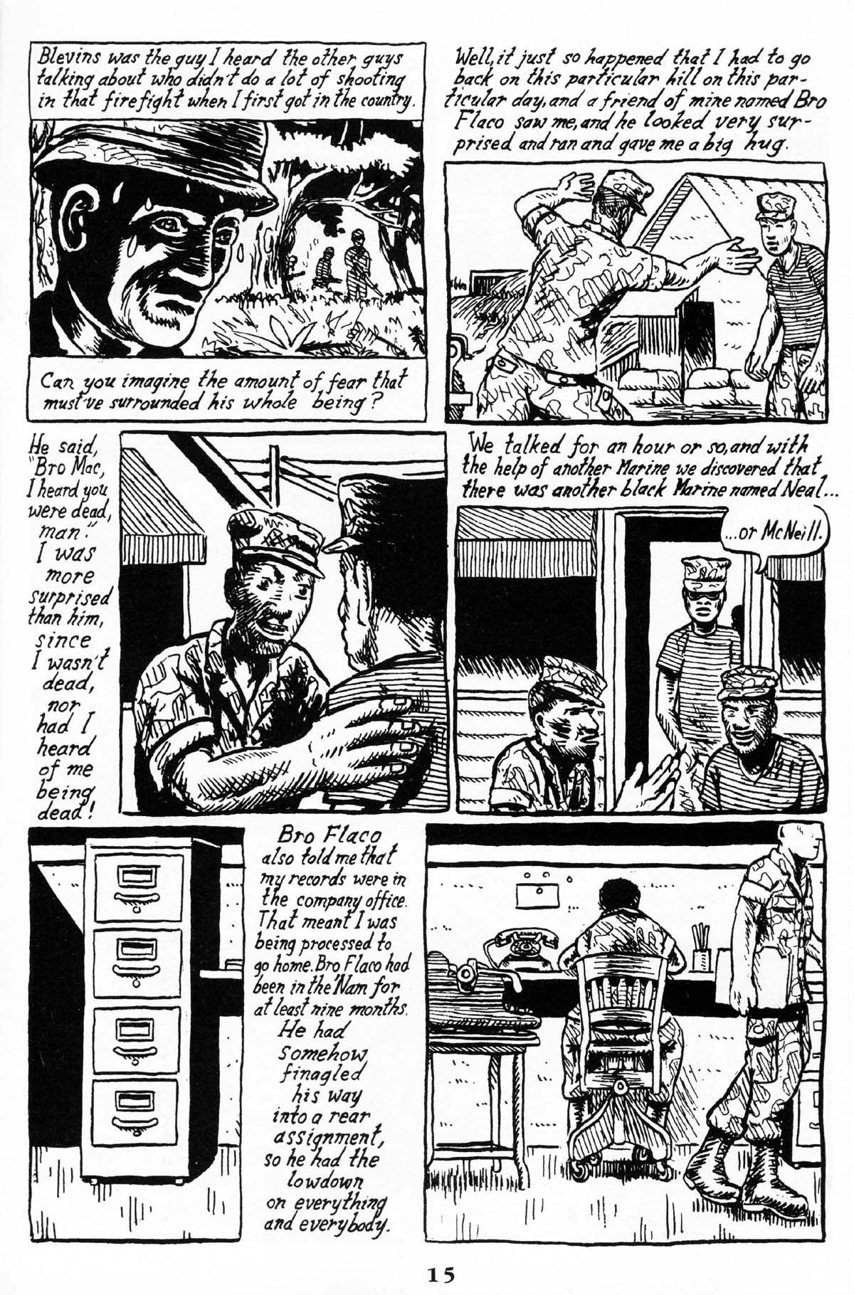 Read online American Splendor: Unsung Hero comic -  Issue #3 - 17