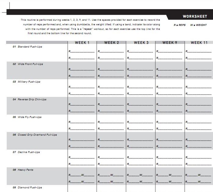 P90x 90 Day Challenge: Day 9 - Back & Biceps