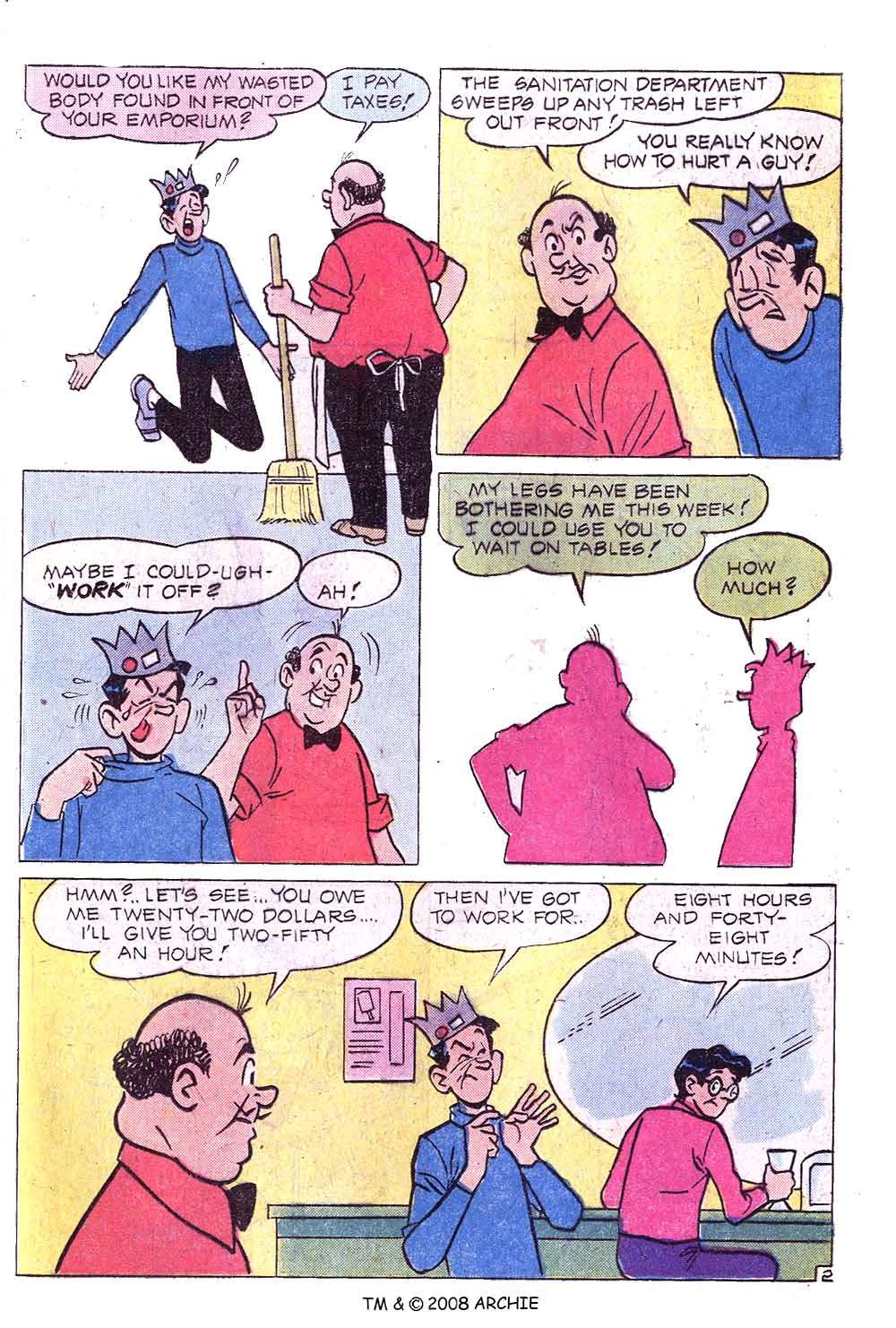 Read online Jughead (1965) comic -  Issue #274 - 21