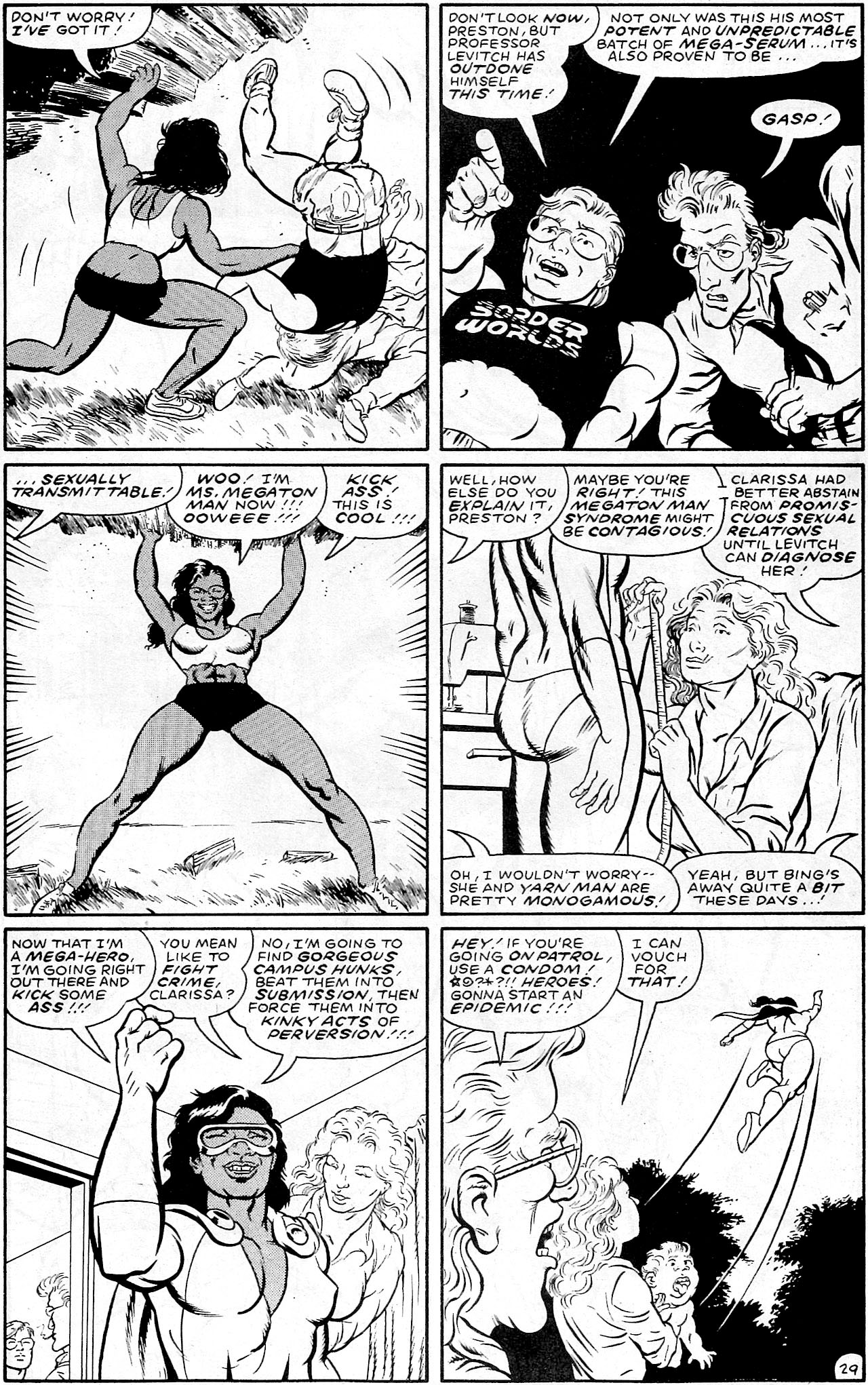 Read online Megaton Man Meets The Uncatergorizable X-Them comic -  Issue # Full - 31