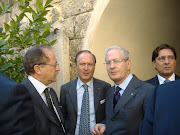 Il Sen. Luigi d'Ambrosio Lettieri ed il Prefetto di Bari