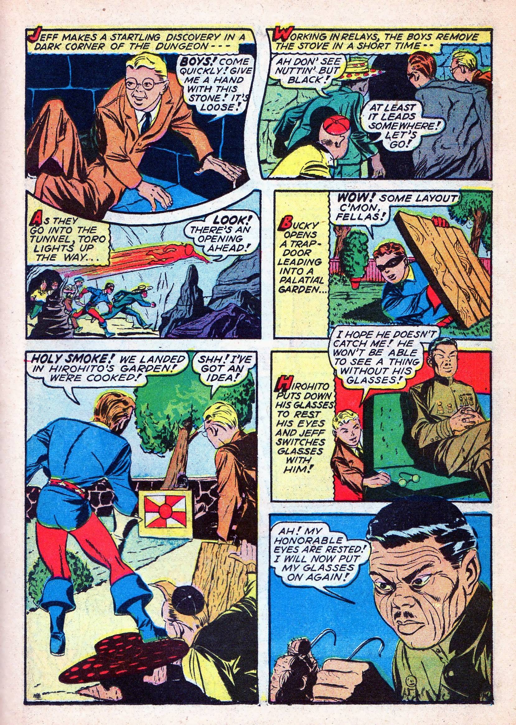 Read online Young Allies Comics comic -  Issue #7 - 44