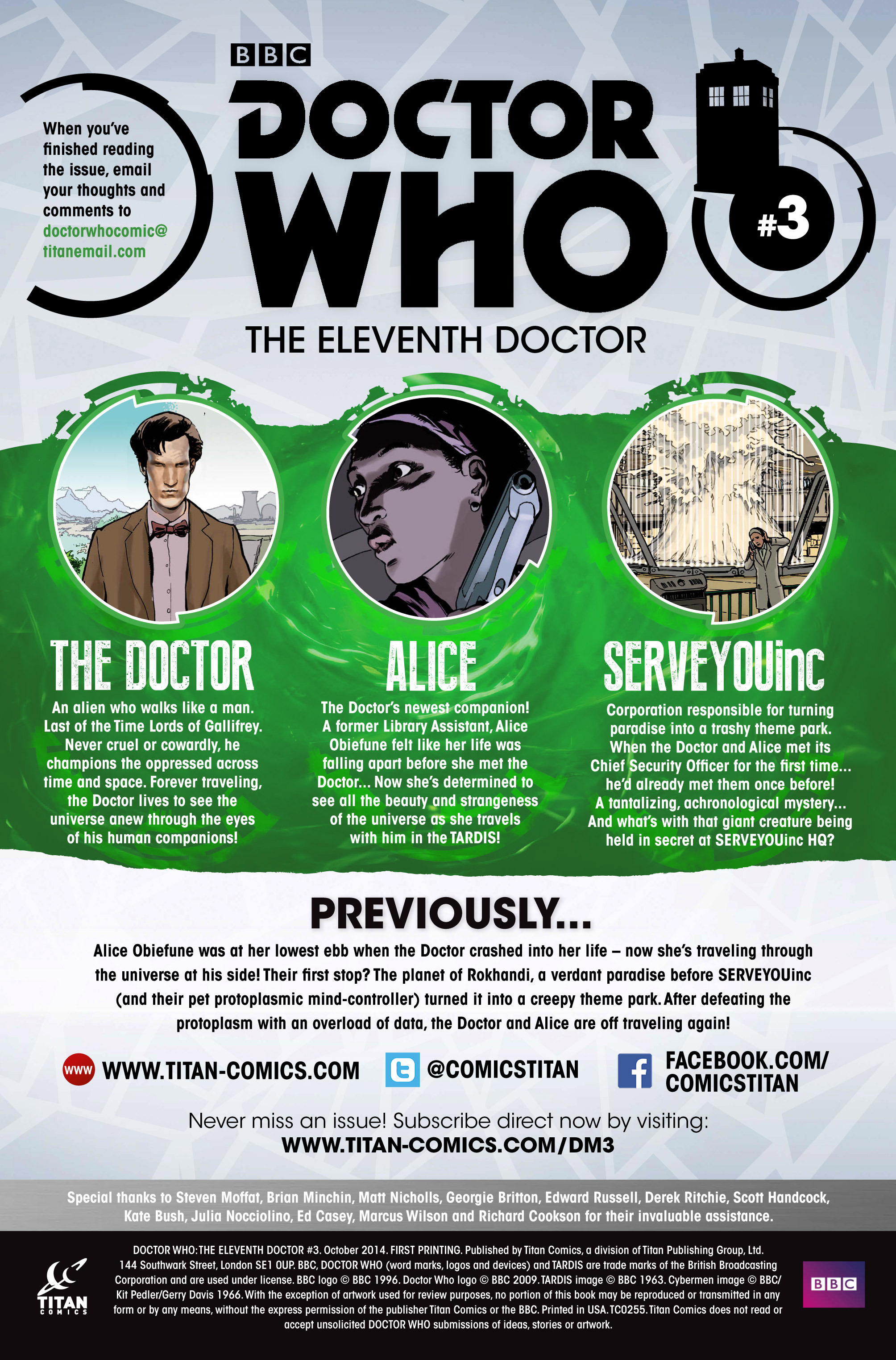 Read online Doctor Who: The Eleventh Doctor comic -  Issue #3 - 4