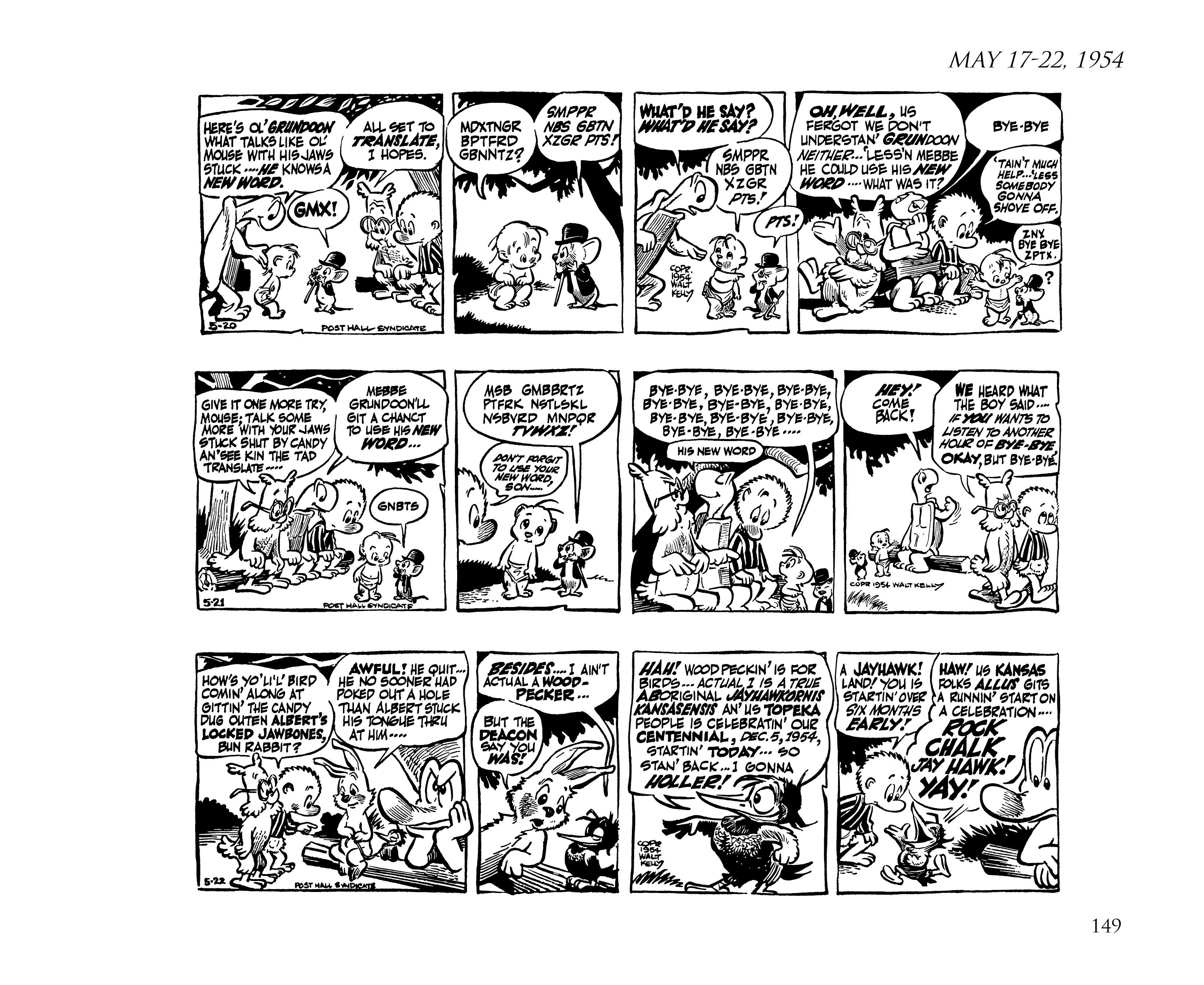 Read online Pogo by Walt Kelly: The Complete Syndicated Comic Strips comic -  Issue # TPB 3 (Part 2) - 61