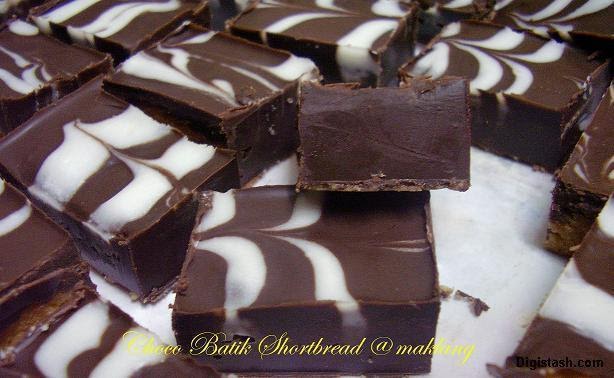 KOLEKSI RESEPI BISKUT RAYA: Biskut Chocolate Marble