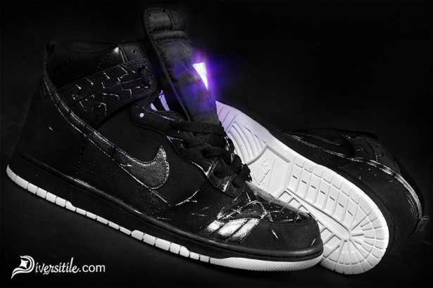 step up 3 nike limited edition gunmetal dunks