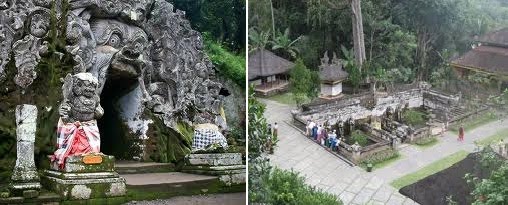 Rute ke Objek Wisata Goa Gajah Bali