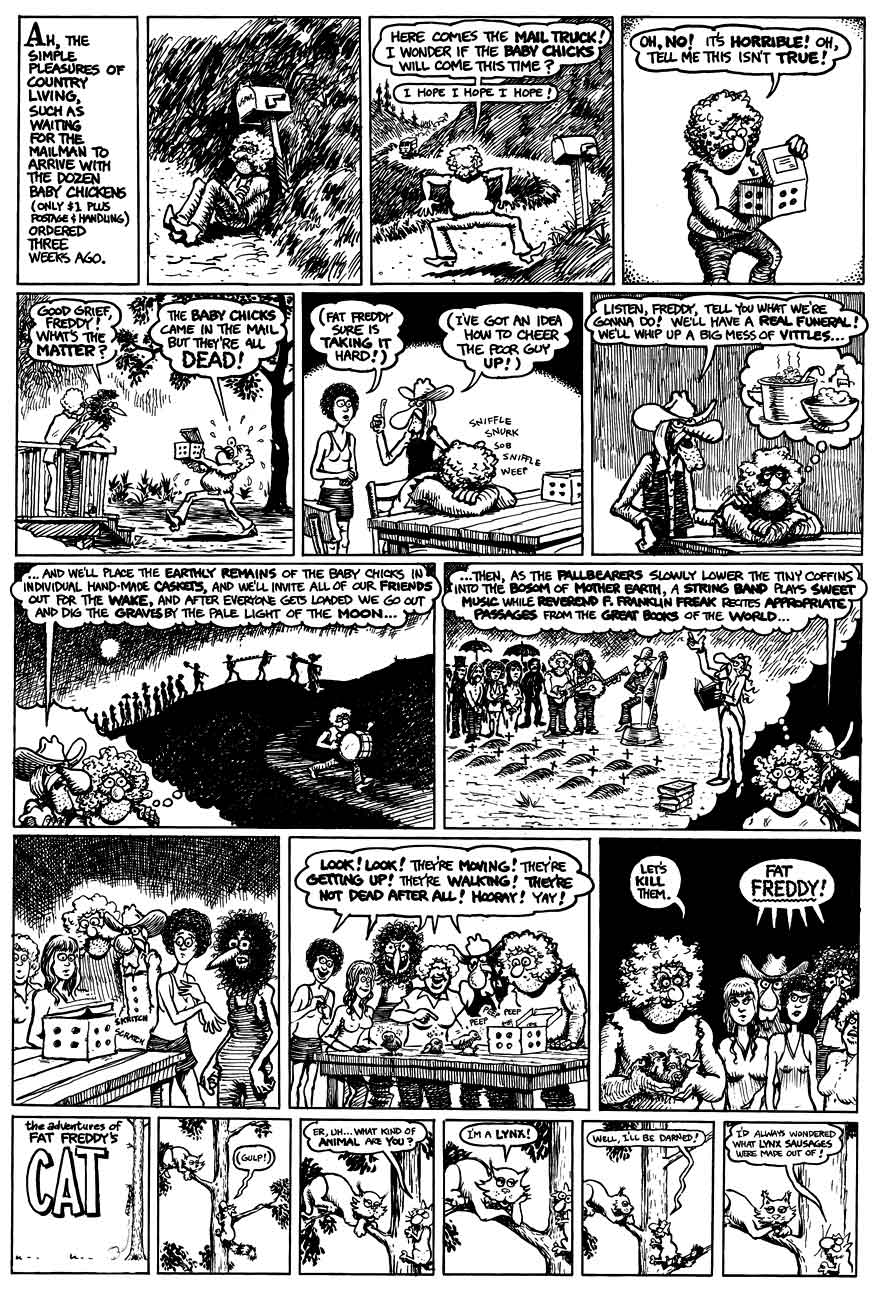 Read online The Fabulous Furry Freak Brothers comic -  Issue #5 - 34