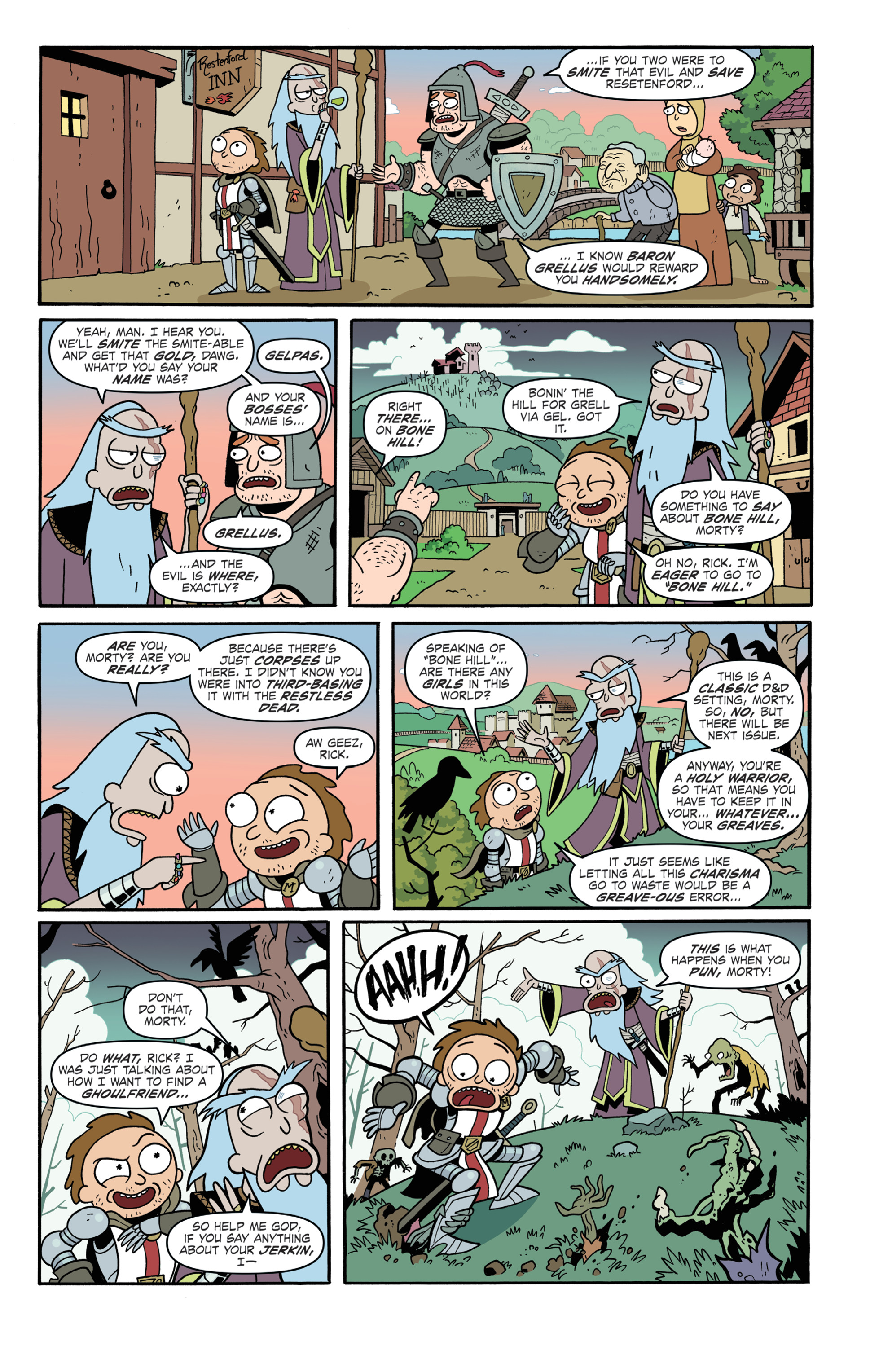 Read online Rick and Morty vs Dungeons & Dragons comic -  Issue # _TPB - 23