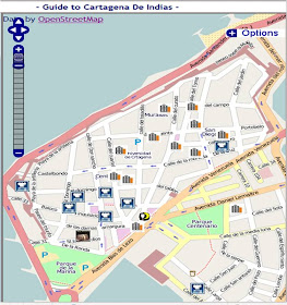 Mapa de Cartagena